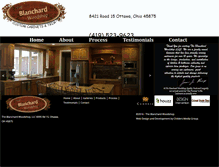 Tablet Screenshot of blanchardwoodshop.com